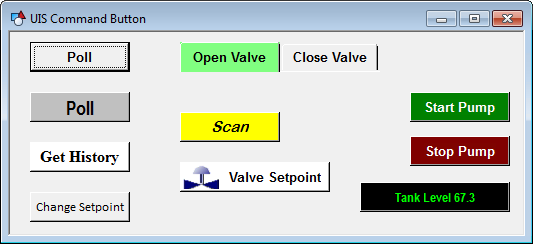 UIS Command Button examples